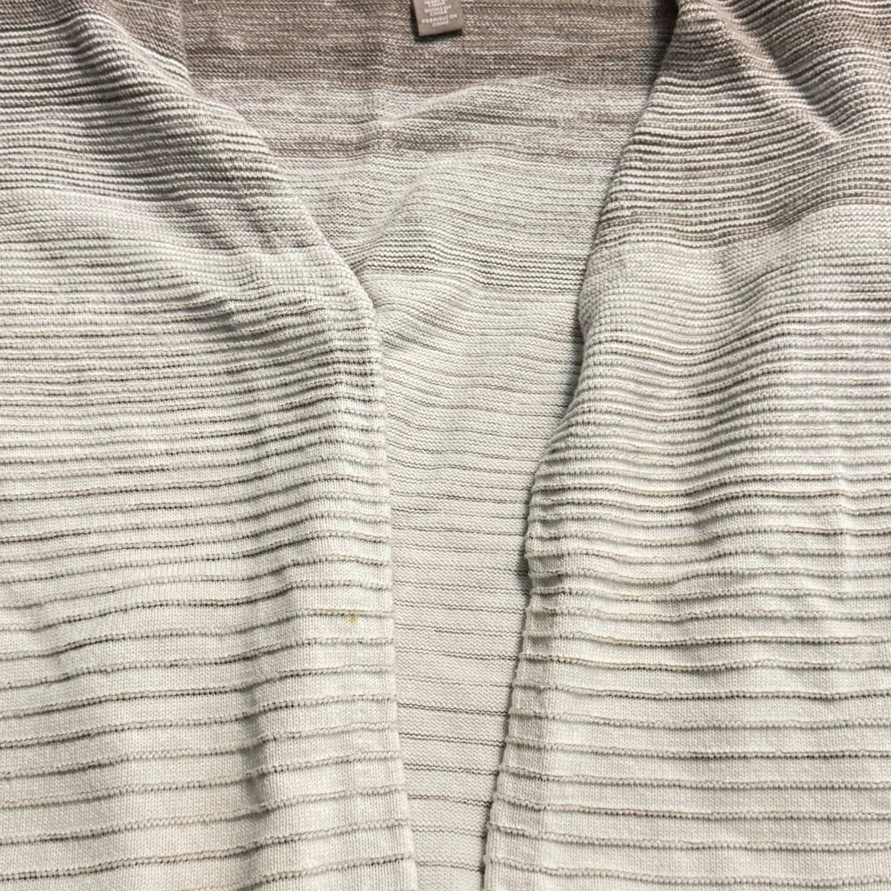 Chico’s Women’s Striped Open Front Cardigan Size 2